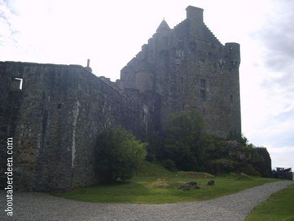 Outside Of Eilean Donan Castle